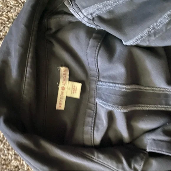 Patrons of Peace Charcoal Utility Jacket - Picture 4 of 4